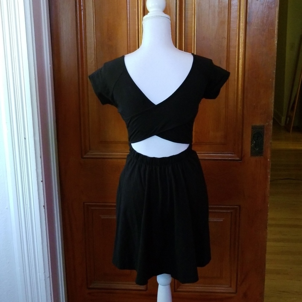 CRISS CROSS BACK PINK HOTTIE  SKATER GOTH PUNK